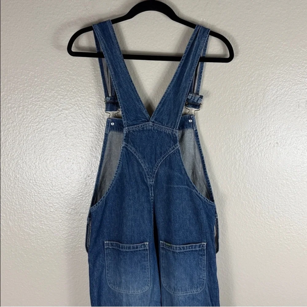 Hey Gang Knee Patch Denim Overalls - Picture 9 of 10